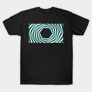 Blue Psychedelics Illusion T-Shirt